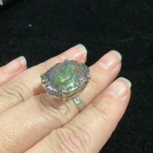 Oval Statement Ring - D19